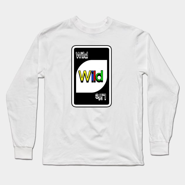 Wild, Wild Life Long Sleeve T-Shirt by Nerdpins